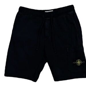 Stone Island Black Shorts
